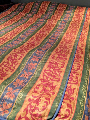 Quilted heavy bedspread - quilted, 60"