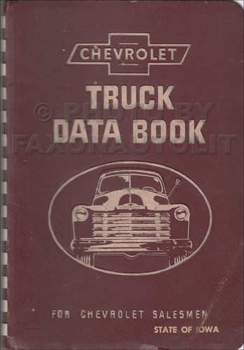 1949 1950 chevrolet truck data - 1949-1950,