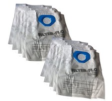 10 Microfibre Dust Bags for NILFISK GA70 GD80 GM80 GS80 GM90 GS90 GD90C vacuum