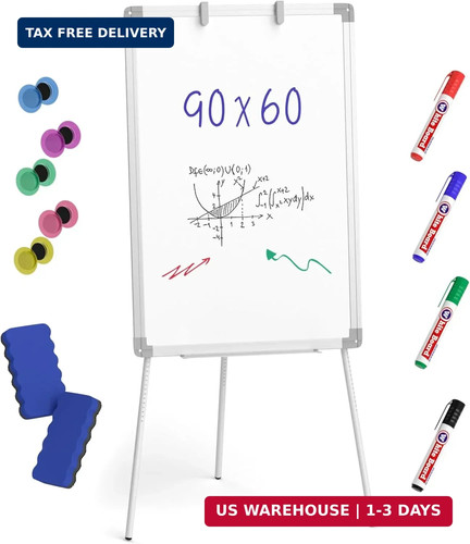 Nicpro easel whiteboard with - easel,