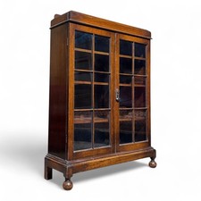 Antique oak bookcase - antique,
