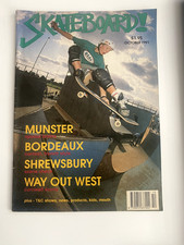 skateboard magazine from