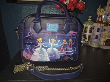 Disney Cinderella Castle Loungefly Handbag Shoulder Bag Crossbody