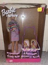 Vintage Barbie Krissy Stroll N Play Playset: Dolls, Stroller & Accessories & Box