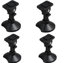 4x Plastic Furniture Feet