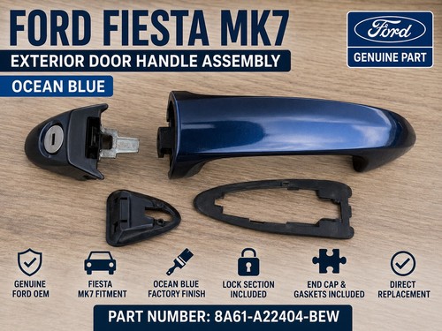 Ford fiesta mk7 ocean blue - ford,