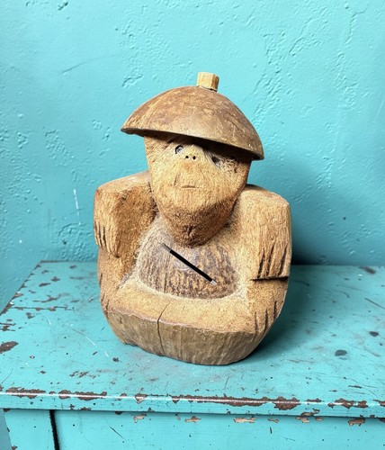 Vintage coconut monkey money - vintage,