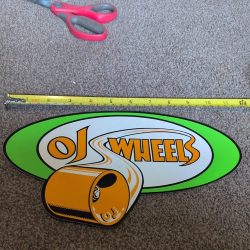 Wheels dealer retail sign - wheels,