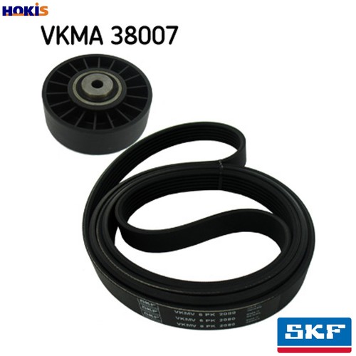 Vribbed belt set - belt,