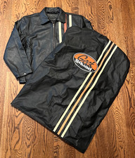 Geek Squad Leather Jacket Mens