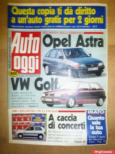 Auto oggi year - -,