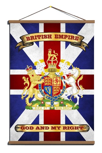 British empire medieval flag - british,