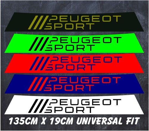 Peugeot sport sunstrip - peugeot,