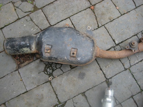 Suzuki 350 exhaust - suzuki,