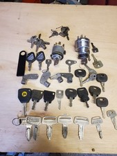 Construction Plant  Keys Assortment And 2 Ign Switches