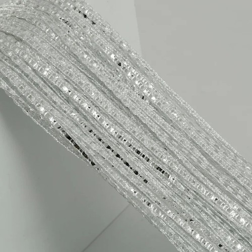 Silver glitter string curtain - silver,