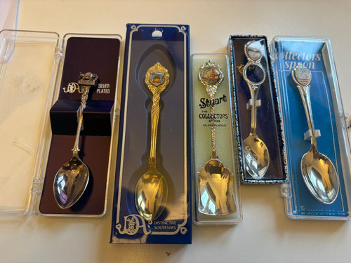 Souvenir collector spoons - souvenir,