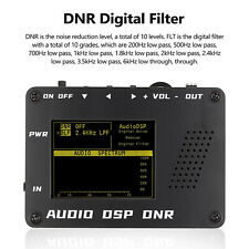 Audio DSP Noise Reducer DNR Digital Filter SSB Ham radio YAESU ICOM + Speaker