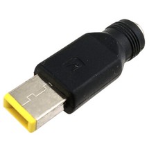 Rectangular to DC 5.5x2.1mm