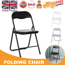 FOLDING CHAIR FOLDABLE COMPUTER PARTY MEETING ROOM HOME OFFICE CAMPING CHAIRS 