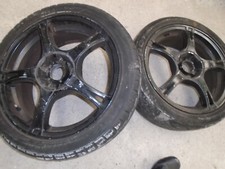 2 17" alloy wheels 5 stud