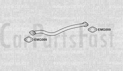 Exhaust inter pipe mazda - exhaust,