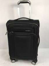 Samsonite Black Zip Wash Rolling Handle Travel Luggage Suitcase