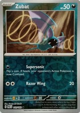110/182 ZUBAT REVERSE HOLO