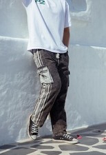 Hippie Unisex Trousers | Festival Patched trouser | Cotton | Earthy Unisex Style