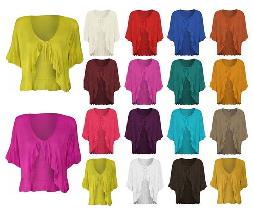 Ladies tie front bolero - ladies,