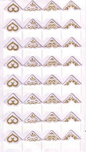 Photo corners wedding albums - corners,