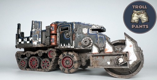 Kitbashed ork battle - ork,