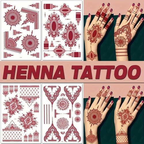 Eid henna mehndi stickers - eid,