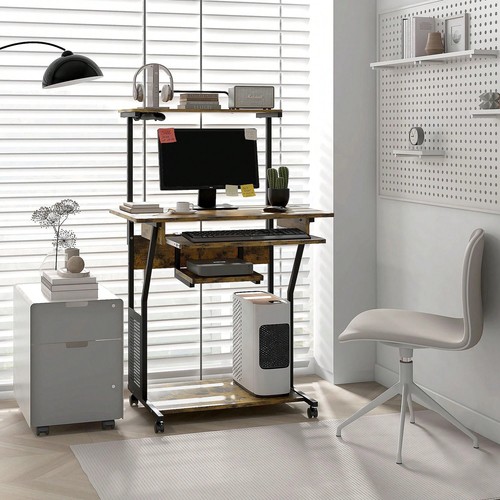 Rustic brown 80cm mobile - 80cm,