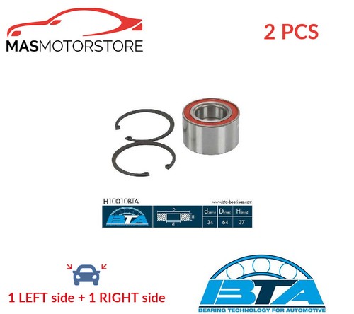 Wheel bearing kit - wheel, pair