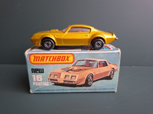Matchbox pontiac - matchbox, (16f)