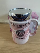 VERSACE Travel Mug Lid Pink