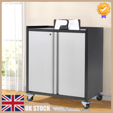 2Door Mobile Steel Storage