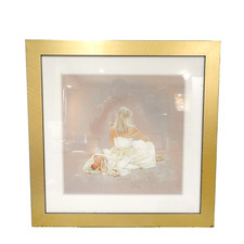 Kay Boyce Signed Limited Edition Lithograph Elegance Framed Ballerina Print COA