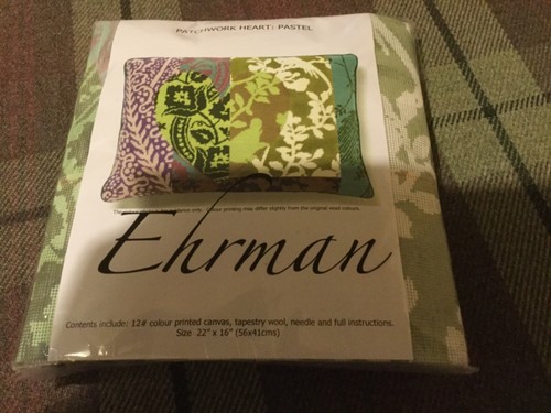 Ehrman patchwork heart - patchwork, pastel