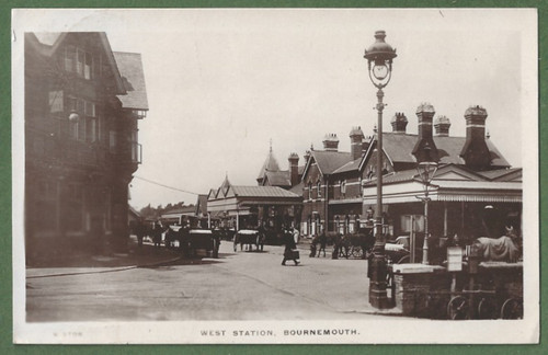 West station bournemouth - west, station,