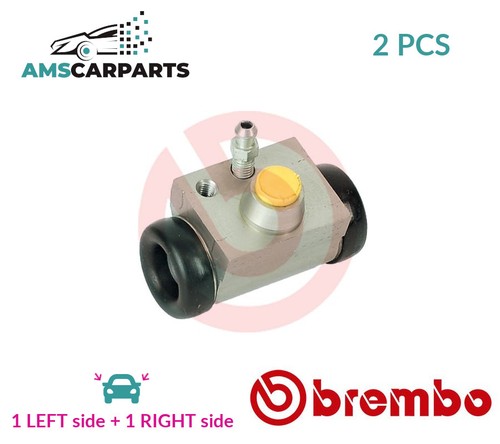 Drum wheel brake cylinder - wheel, pair