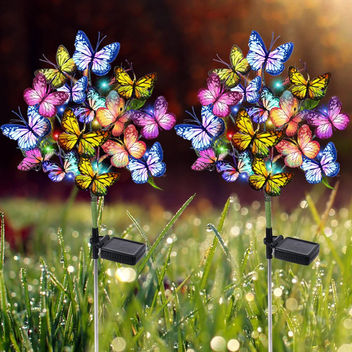 Pack solar flower lights - solar,