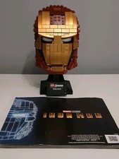 Lego Marvel 76165 Iron Man Buildable Helmet With Instructions