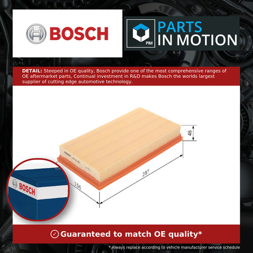 Air filter 1457433268 bosch - air,
