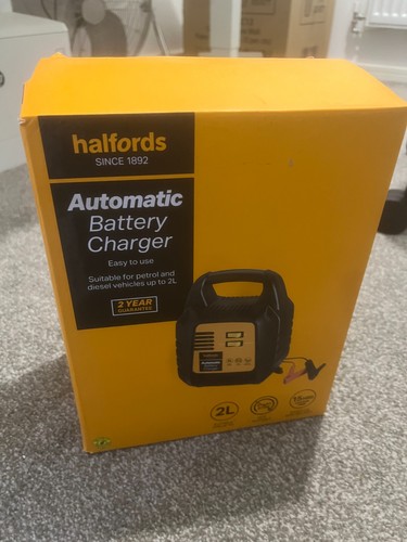 Halfords automatic car battery - automatic,