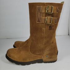 Sorel Size 6 Pull On Brown