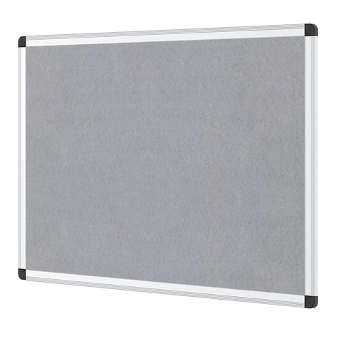 Notice board felt - notice, grey