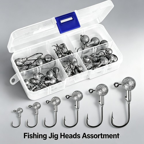 50pcs jig head fishing - 50pcs,