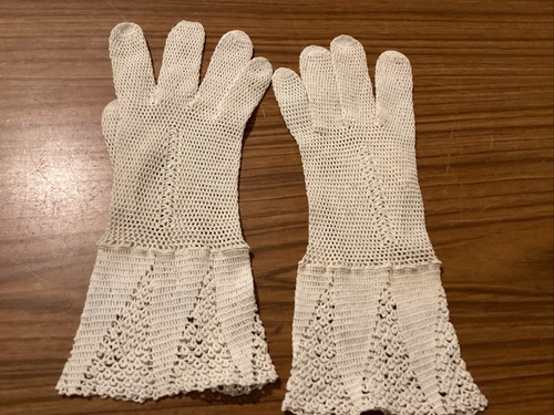 Antique victorian lace net - victorian,